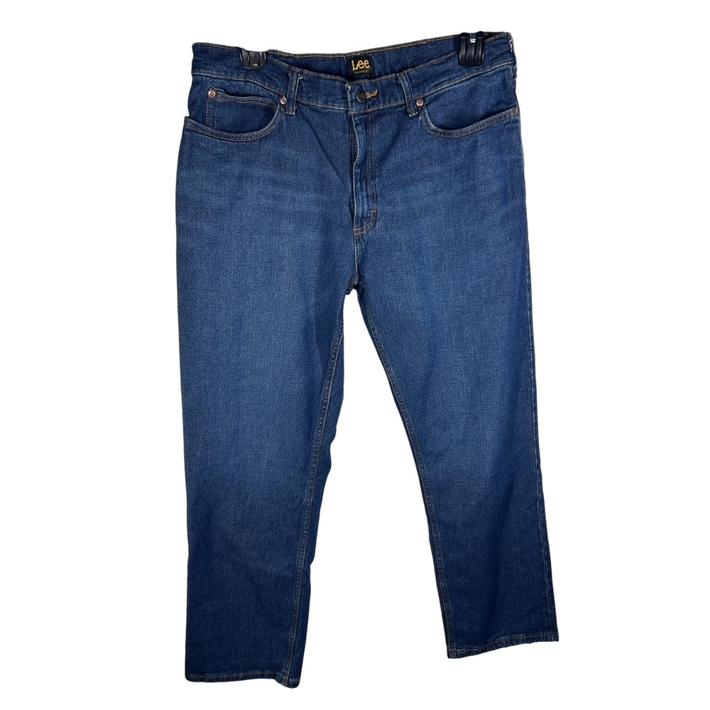 Lee Relaxed Fit Jeans‎ Mens 36x30 Blue Denim Casual Everyday Pants NEW
